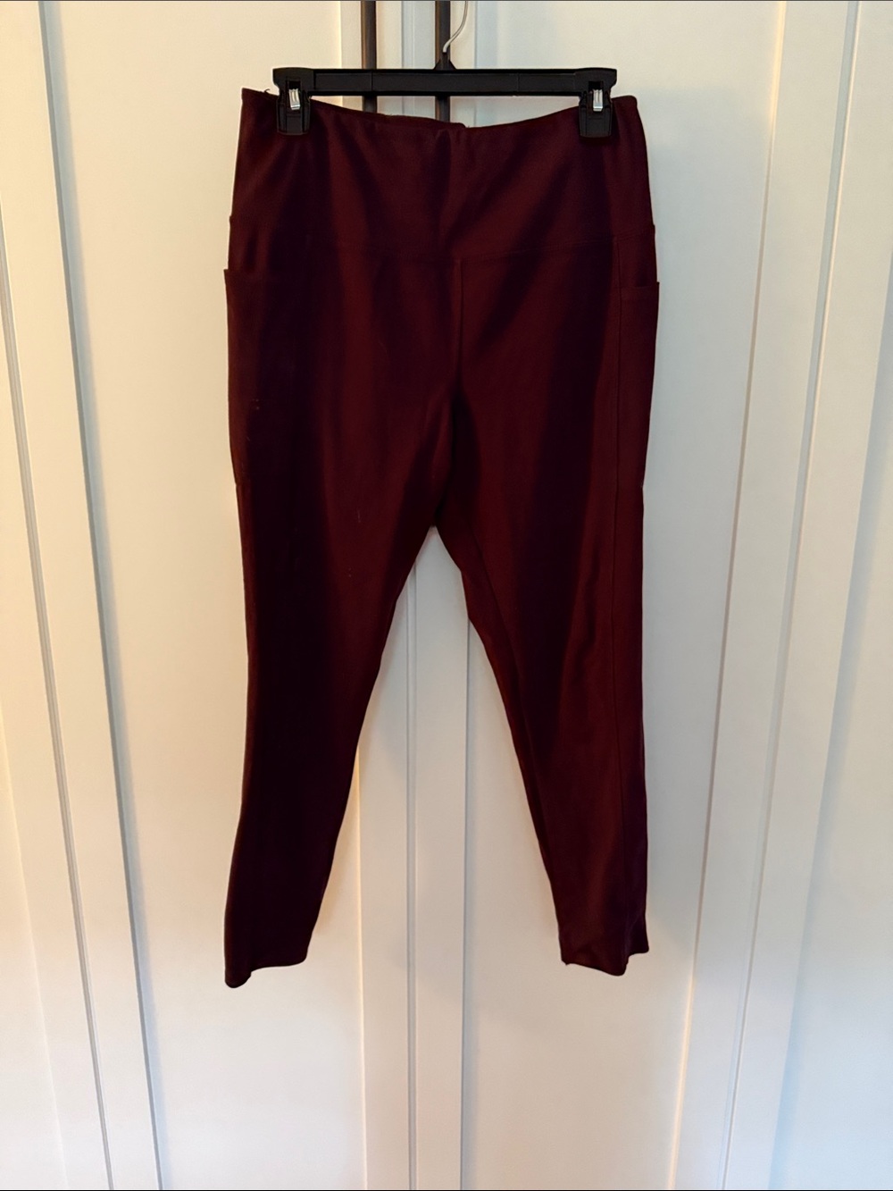 Danskin Wine Pull-On Ponte Leggings
